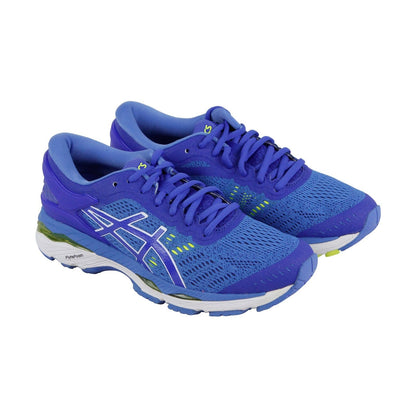 Asics Gel Kayano 24 T799N-4840 Womens Blue Canvas Low Top Athletic Running Shoes