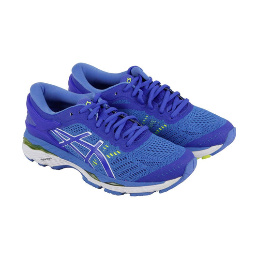 Asics Gel Kayano 24 T799N-4840 Womens Blue Canvas Low Top Athletic Running Shoes