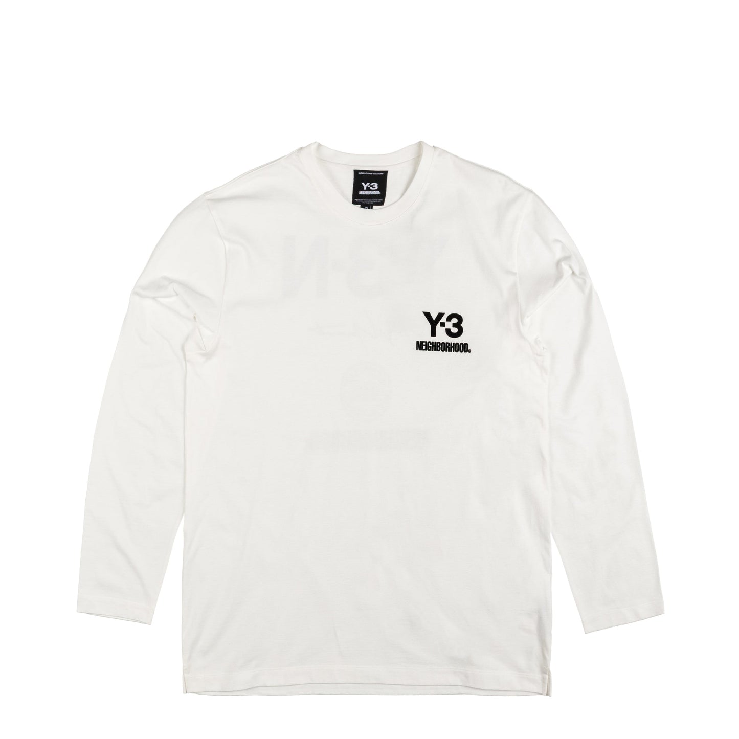 Y-3 x NBHD Logo Longsleeve Tee